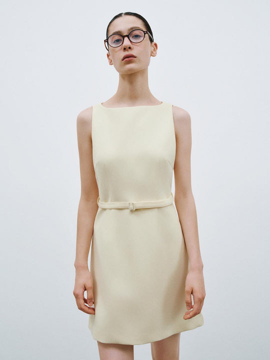 A-Line Sleeveless Mini Dresses