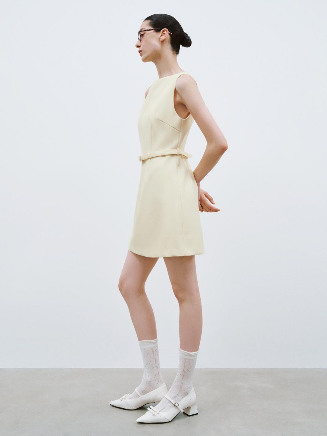 A-Line Sleeveless Mini Dresses