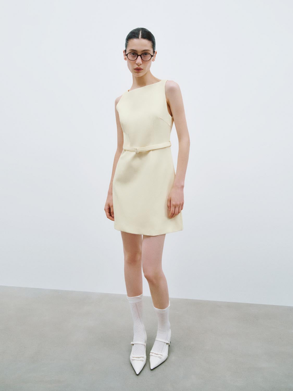 A-Line Sleeveless Mini Dresses