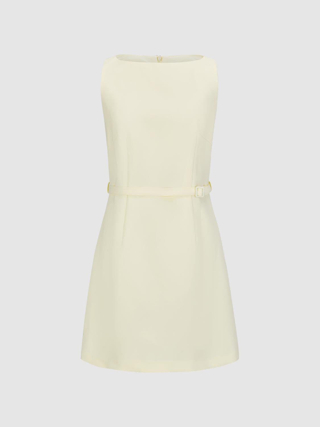 A-Line Sleeveless Mini Dresses