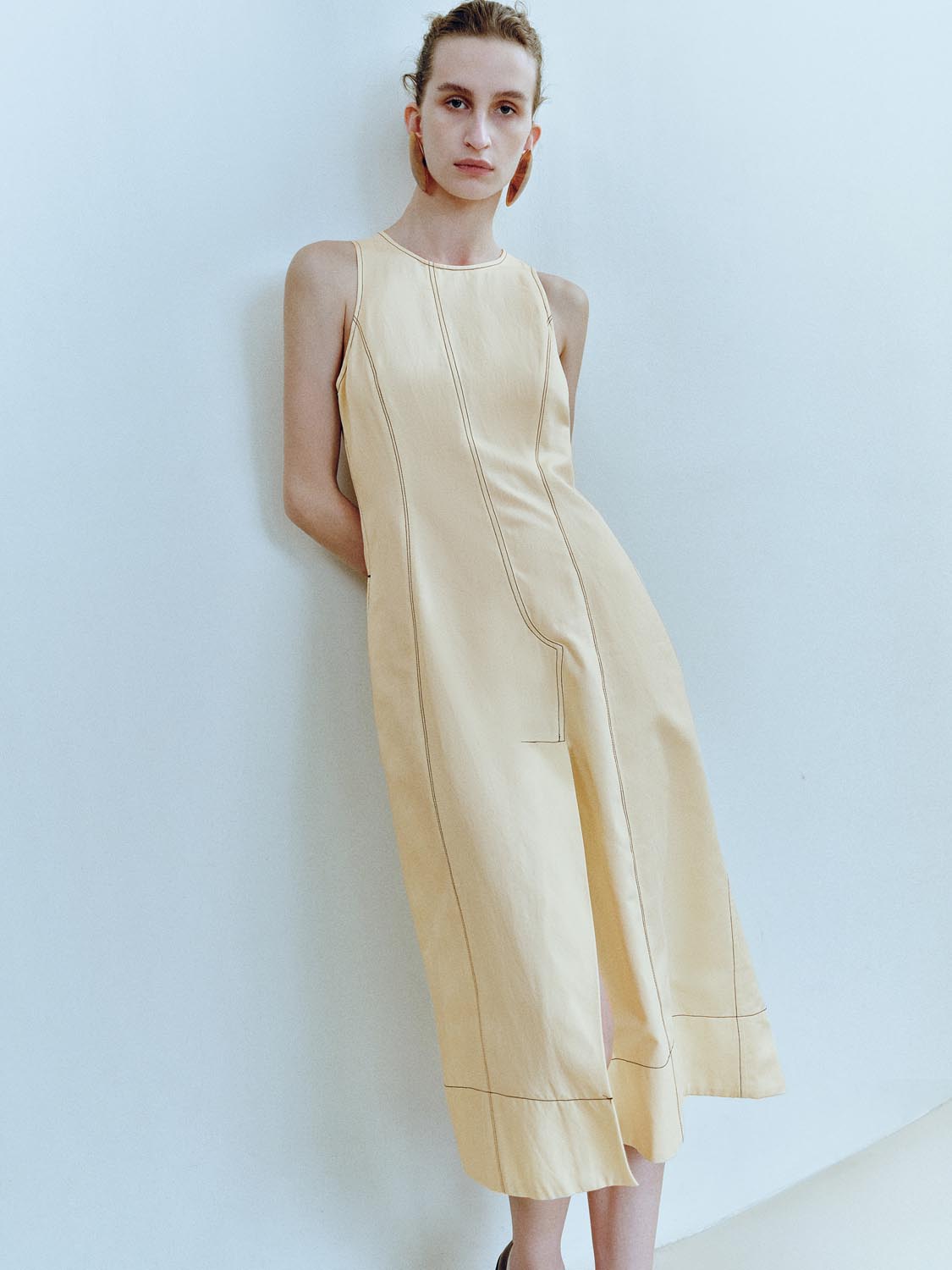Sleeveless A-Line Maxi Dresses