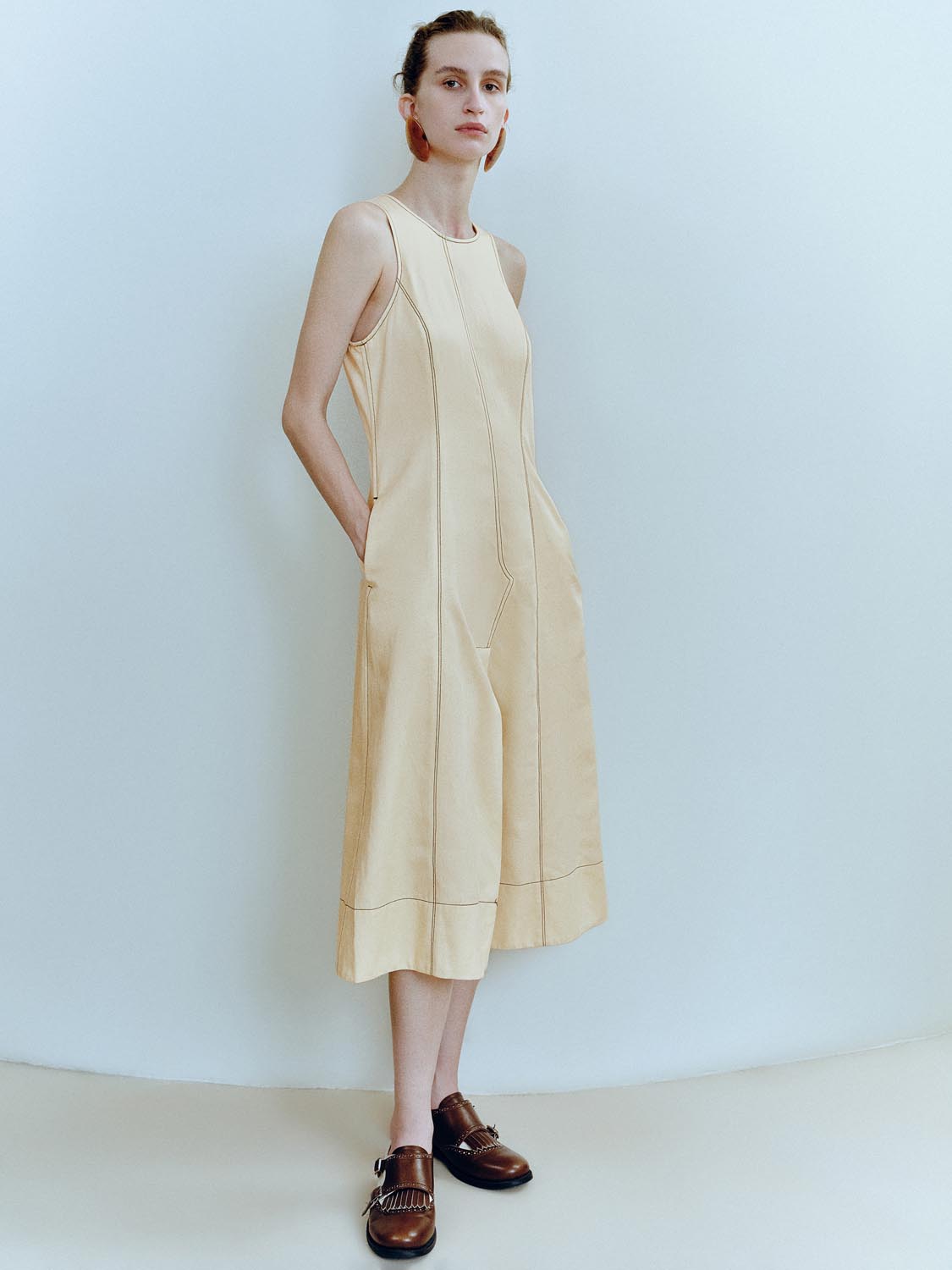 Sleeveless A-Line Maxi Dresses