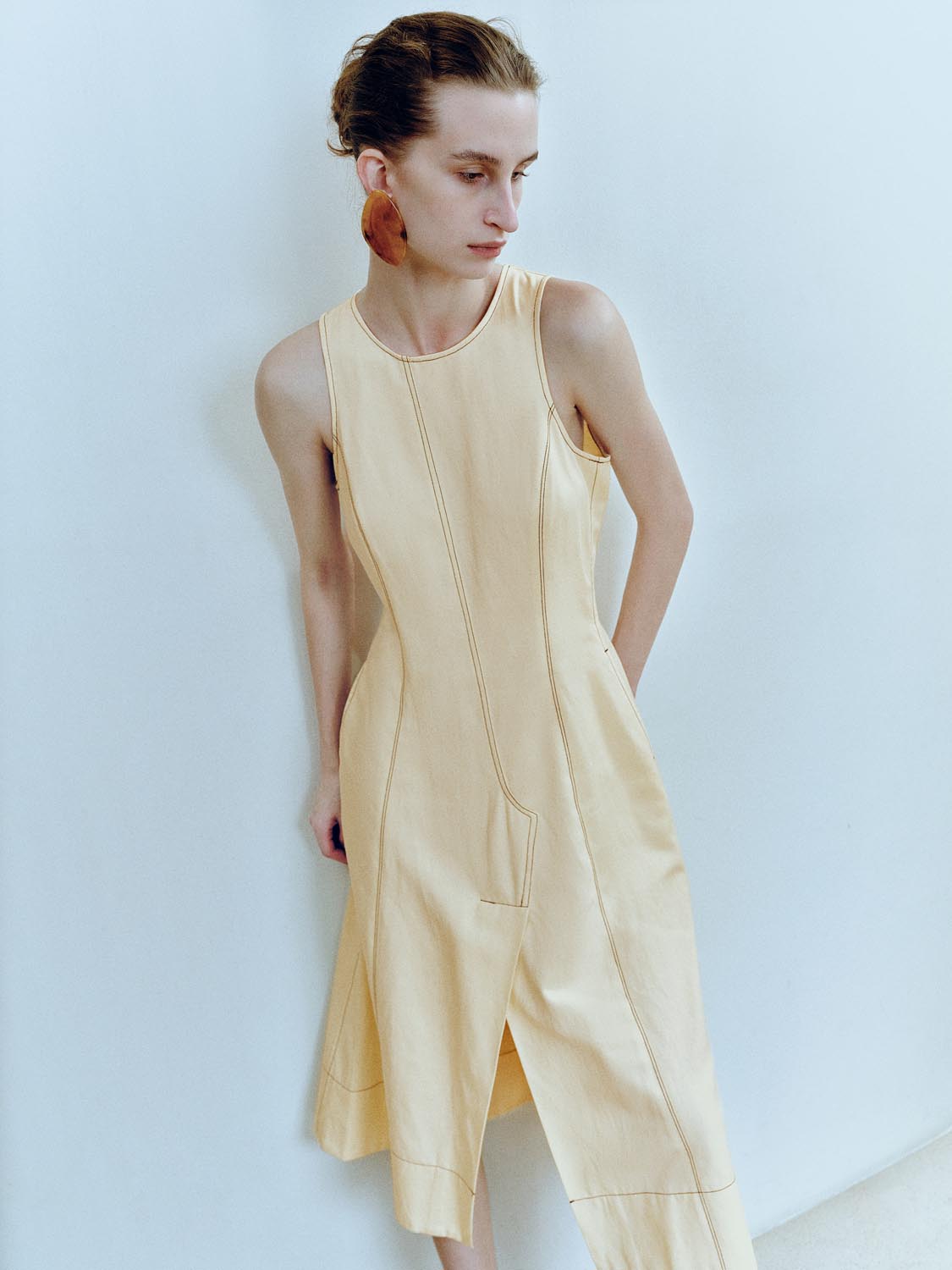 Sleeveless A-Line Maxi Dresses