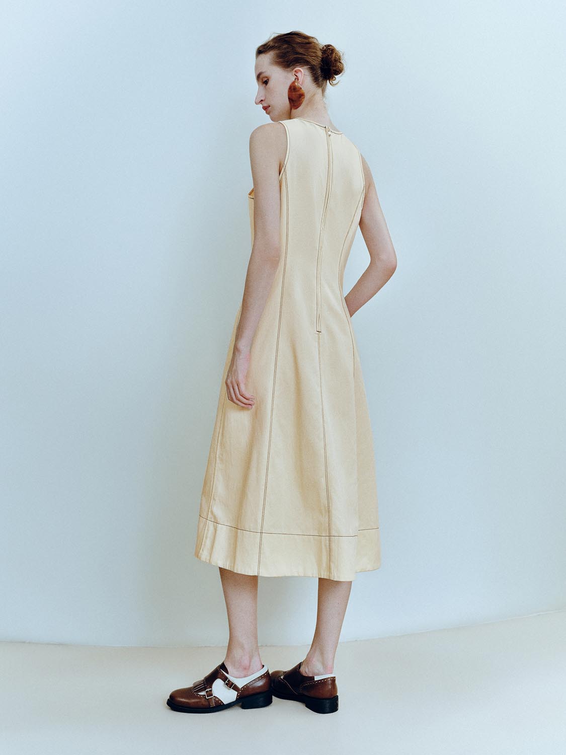 Sleeveless A-Line Maxi Dresses