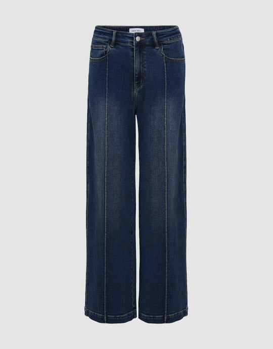 Wide-Leg Jeans