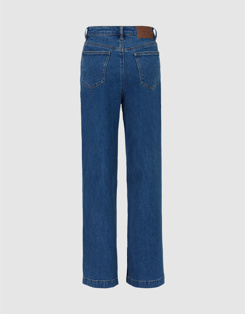 Thin Wide-Leg Jeans