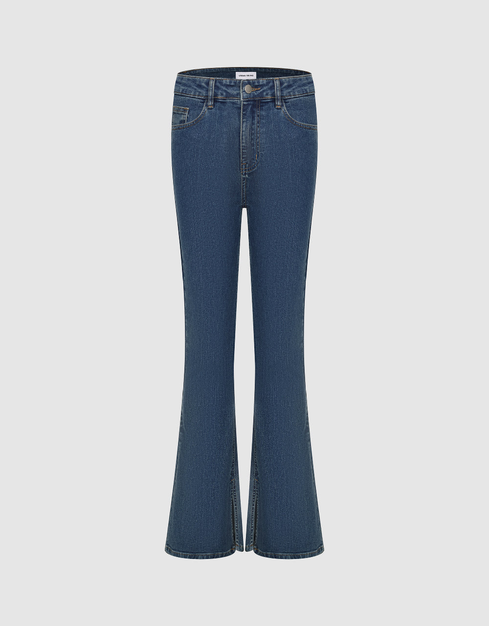 Split Hem Flare Jeans