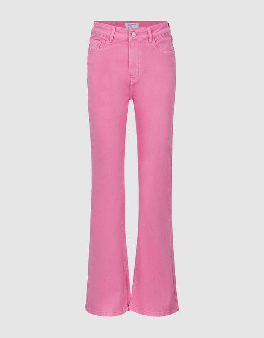 Split Hem Flare Jeans