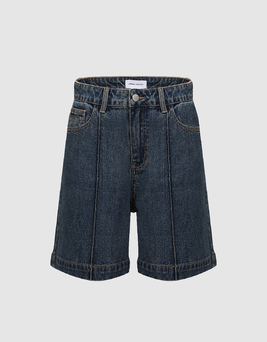 Regular Denim Shorts