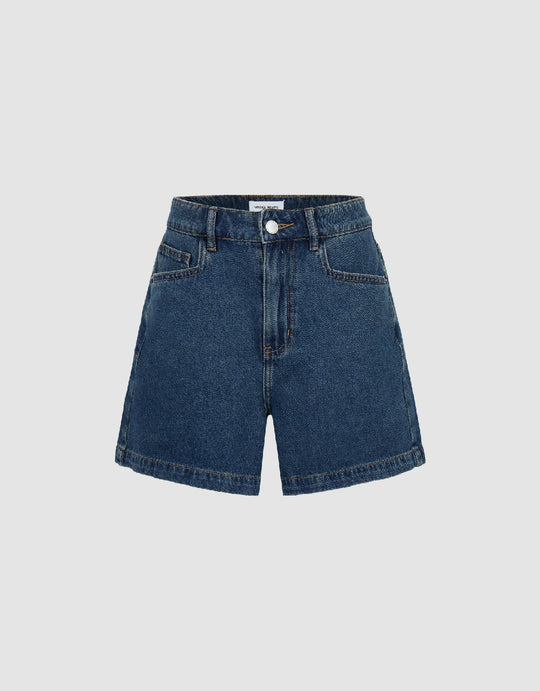 Regular Denim Shorts