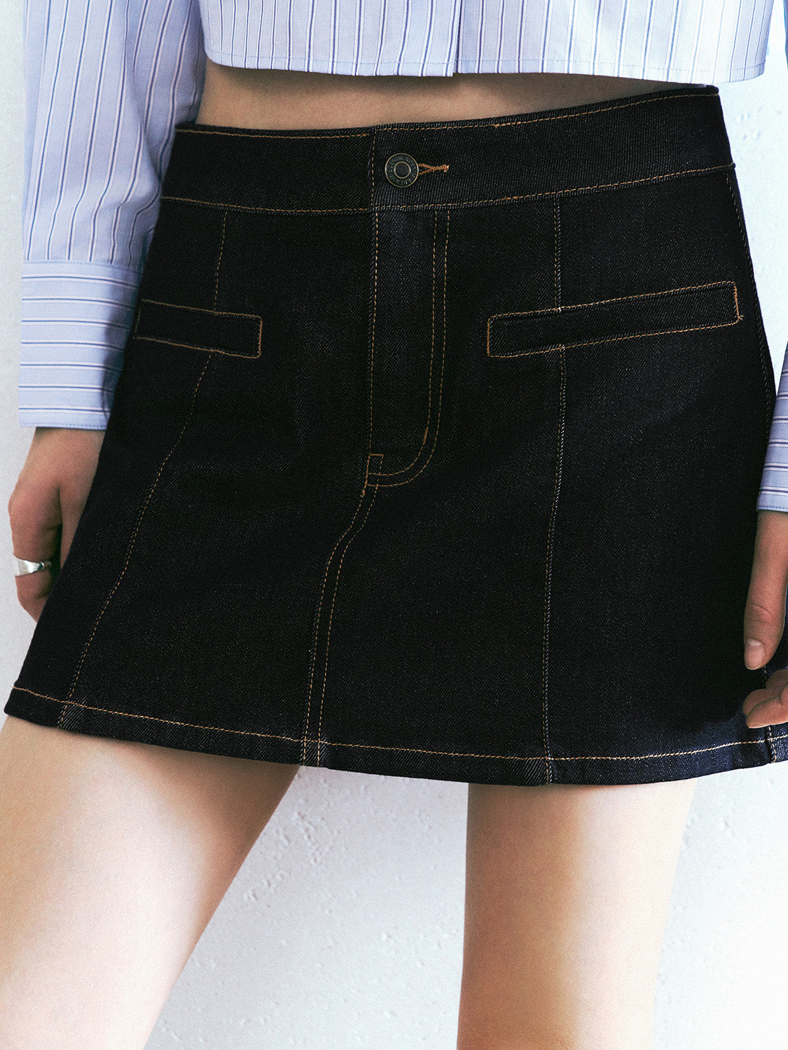 Mini Denim Skirt