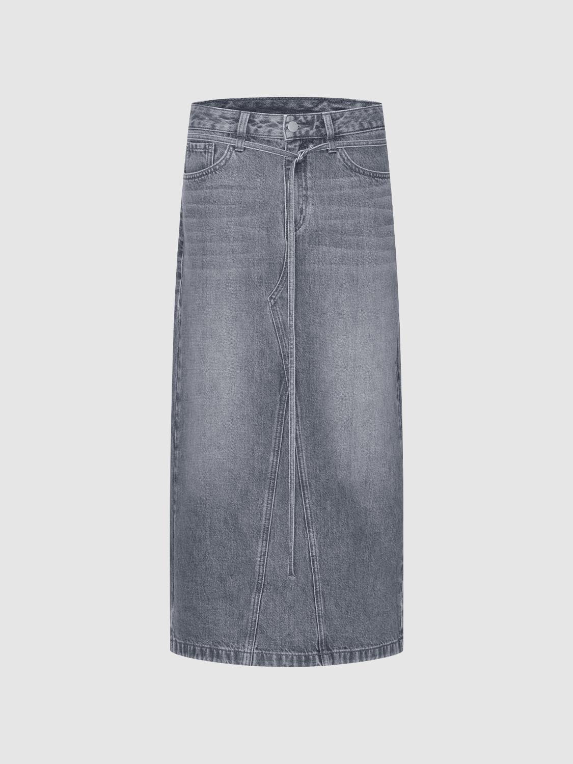 Denim Midi Skirts