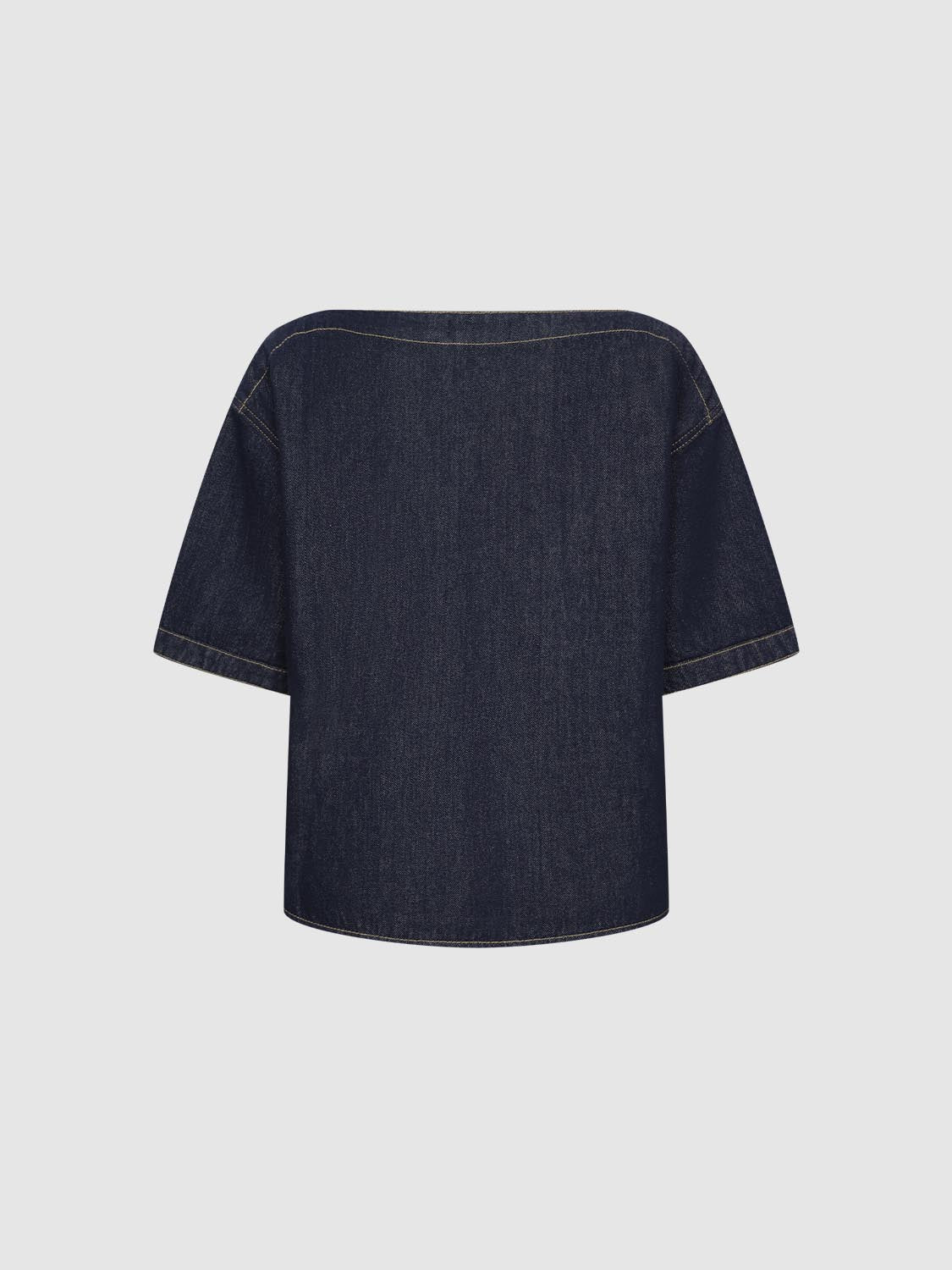 Patch Pocket Denim Shirts