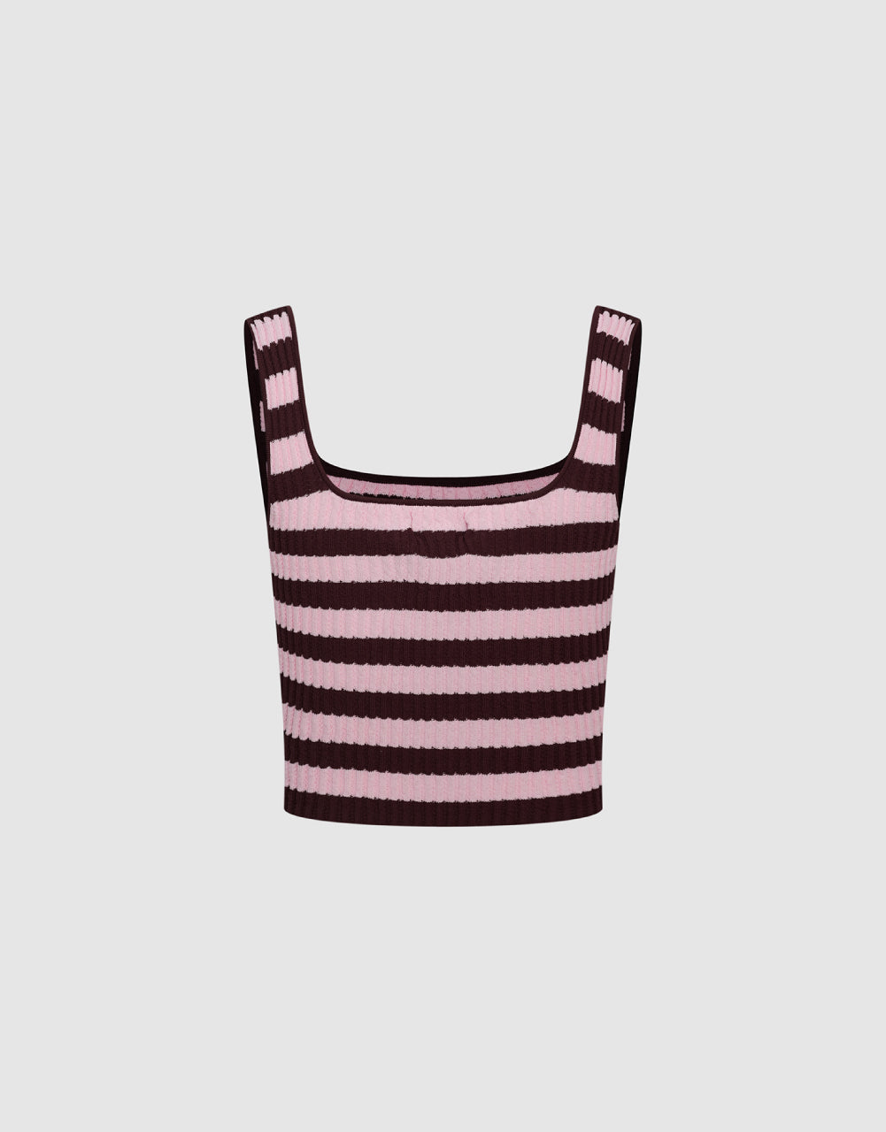 Striped Knitted Tank Top