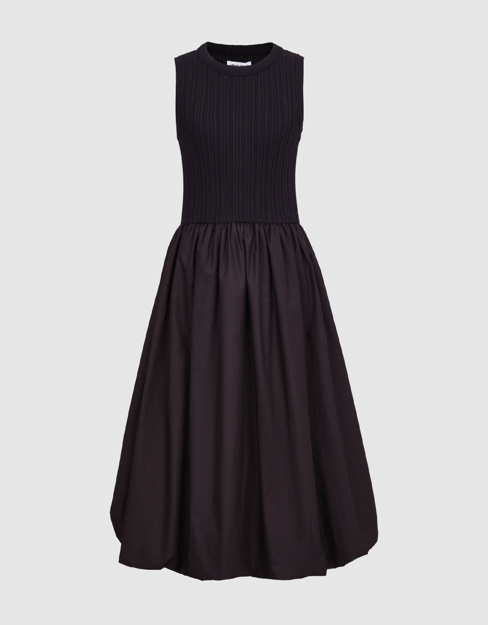 Sleeveless  Two-Toned Knitted Dress