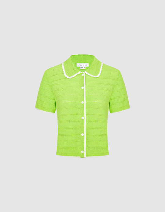 Button Up Knitted Cardigan