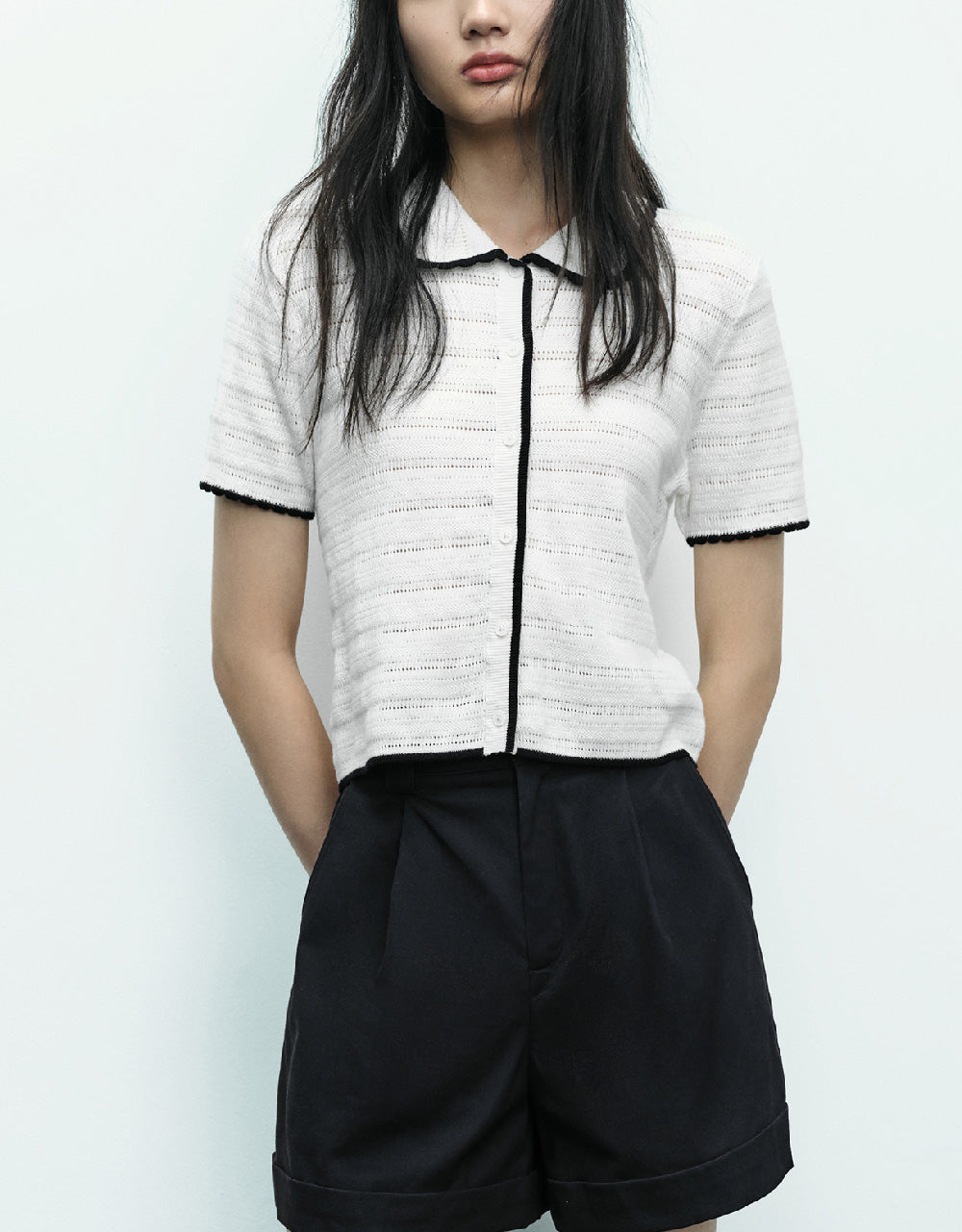 Button Up Knitted Cardigan