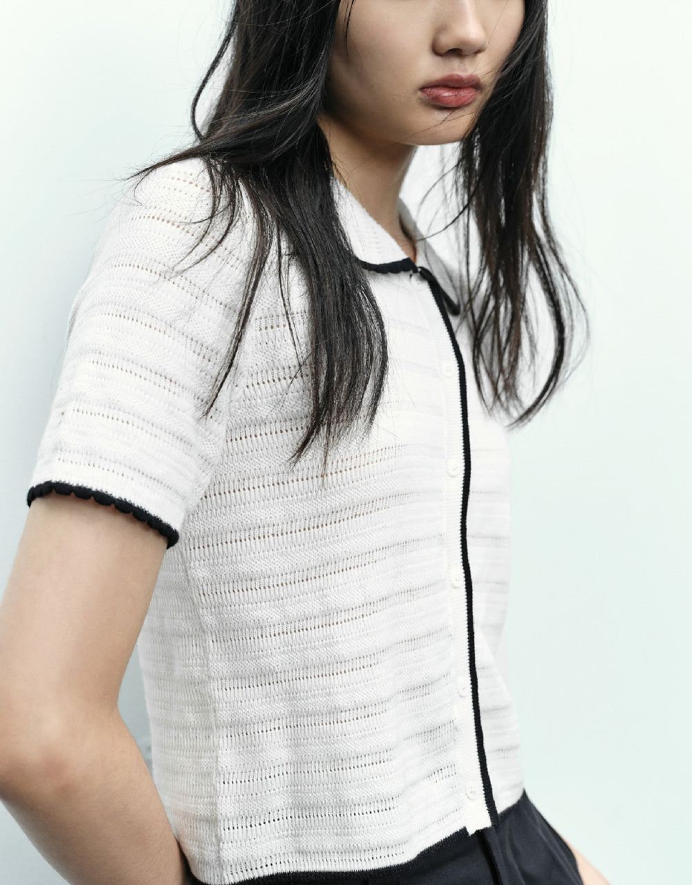 Button Up Knitted Cardigan