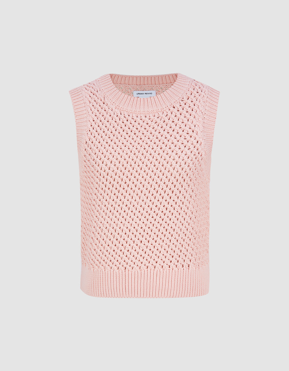 Pointelle Knitted Tank Top
