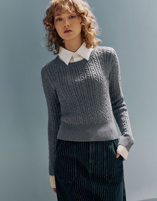 2 In 1 Knitted T-Shirt