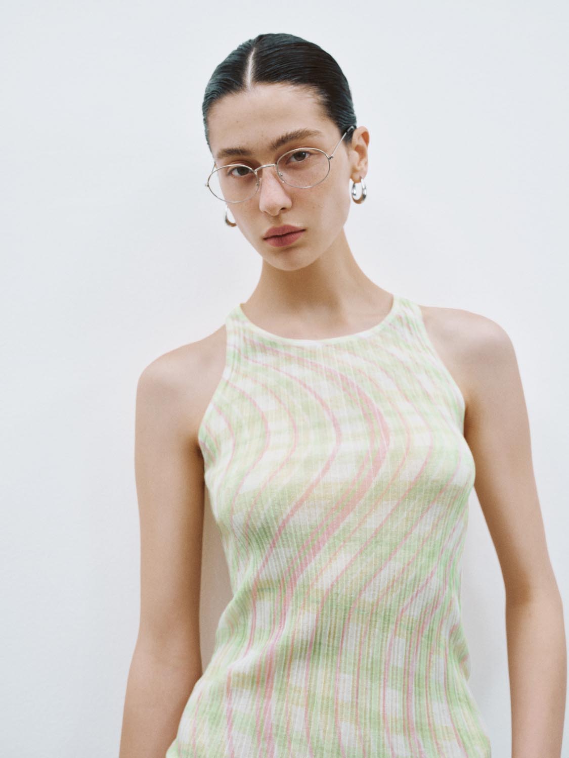 Knitted Sleeveless T-Shirts