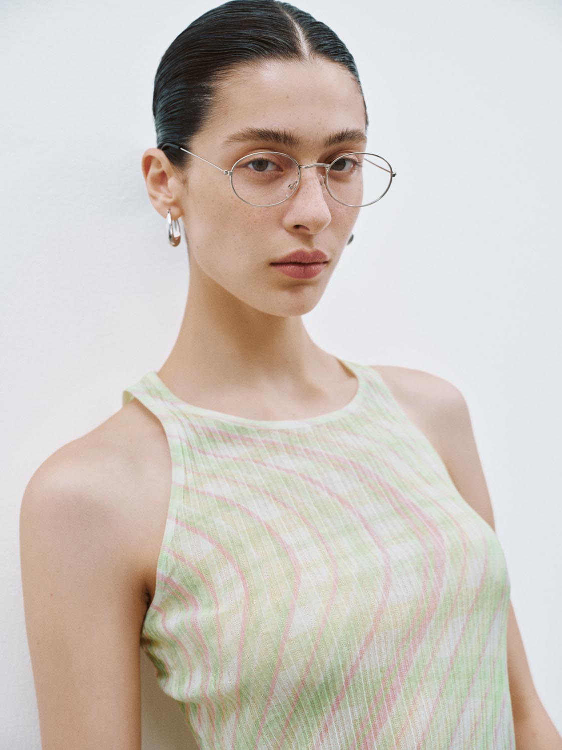 Knitted Sleeveless T-Shirts