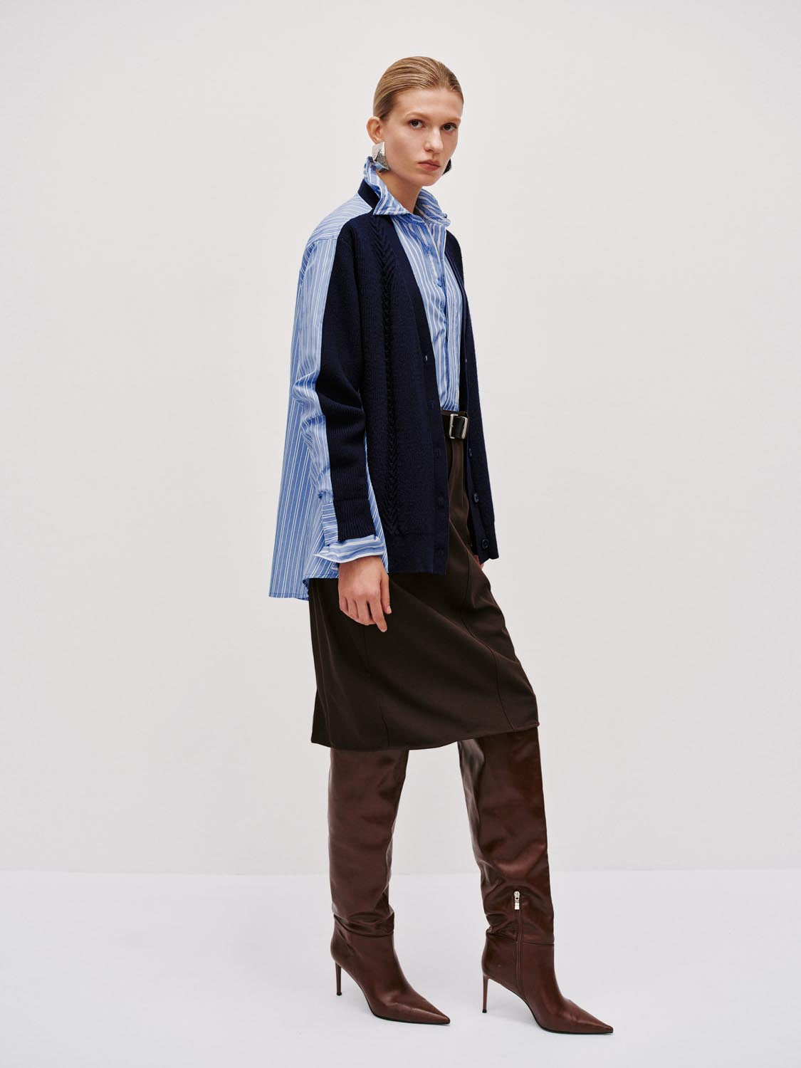 2 In 1 Knitted Cardigans