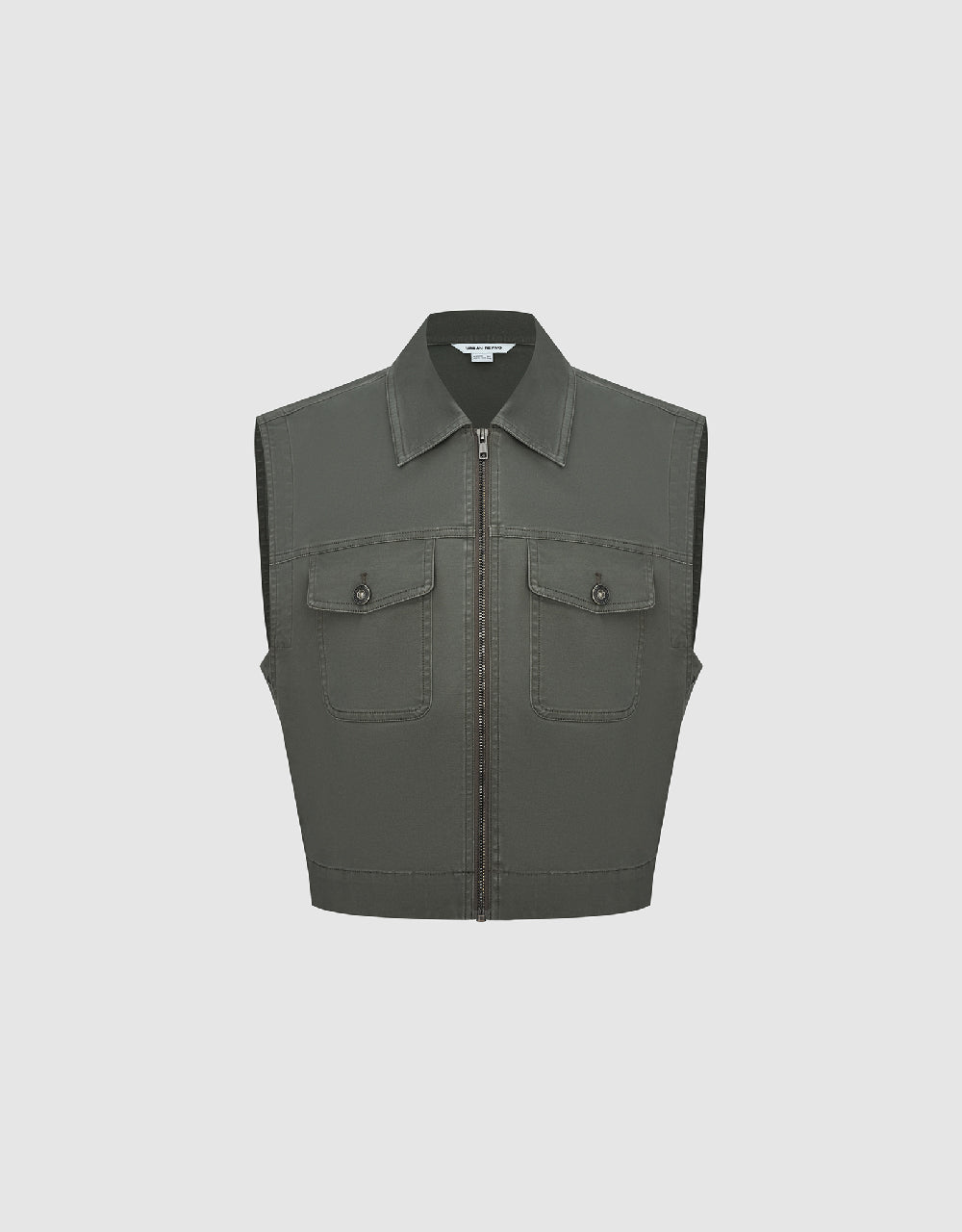 Zipper Front Vest