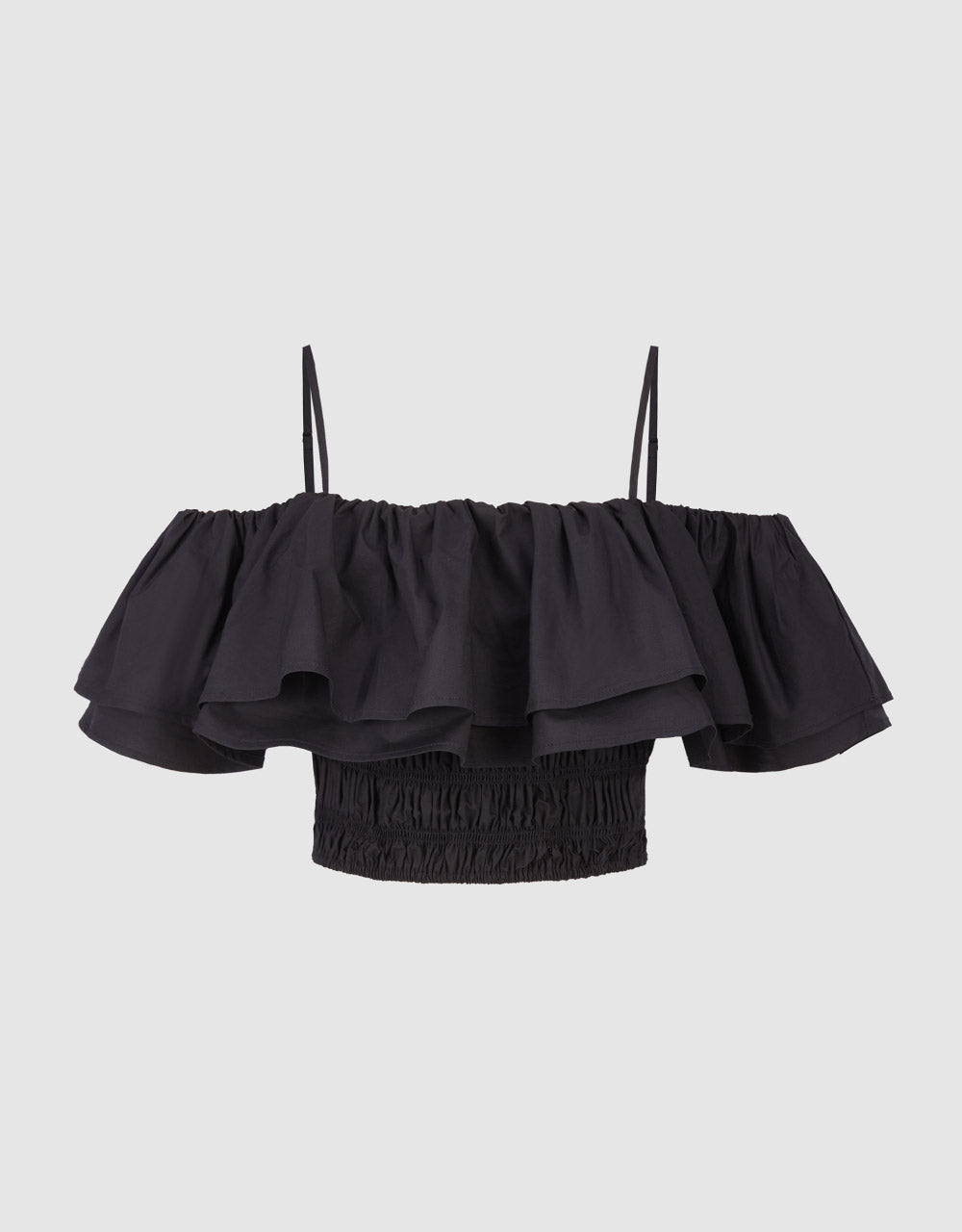 Off-Shoulder Ruffle Cami Top