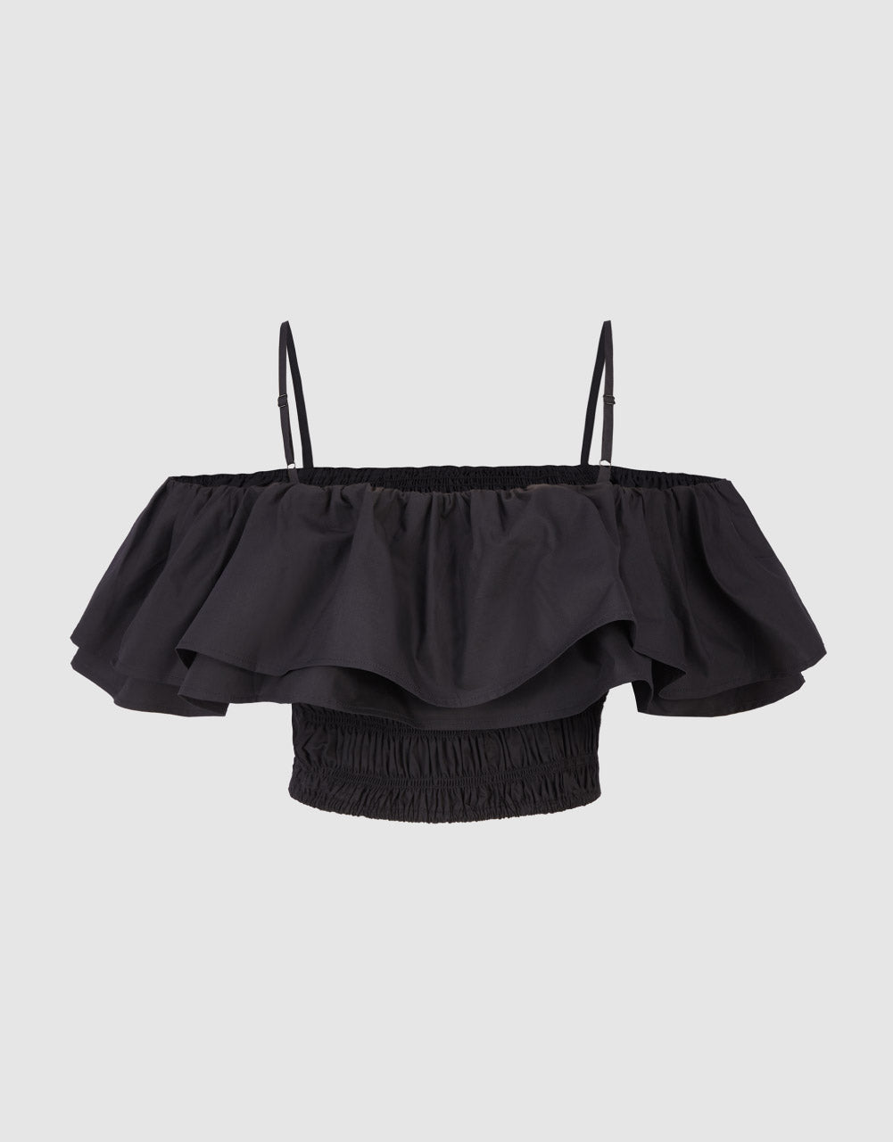 Off-Shoulder Ruffle Cami Top
