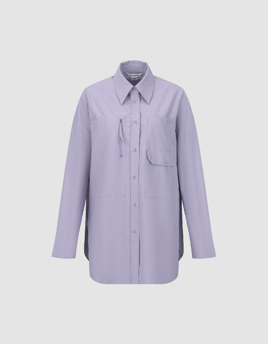 Button Up Straight Shirt