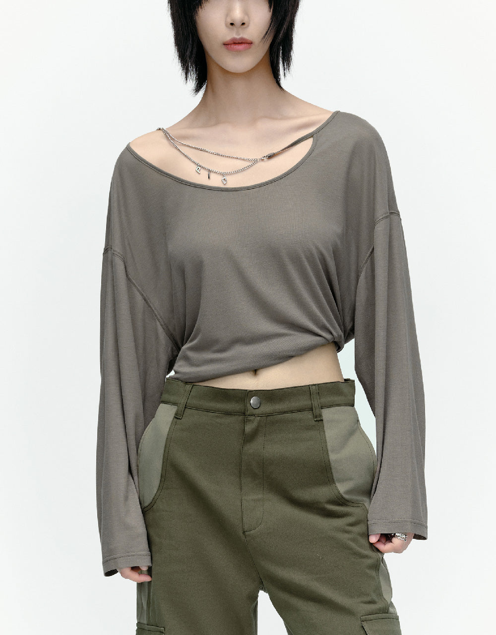 Crew Neck Loose T-Shirt