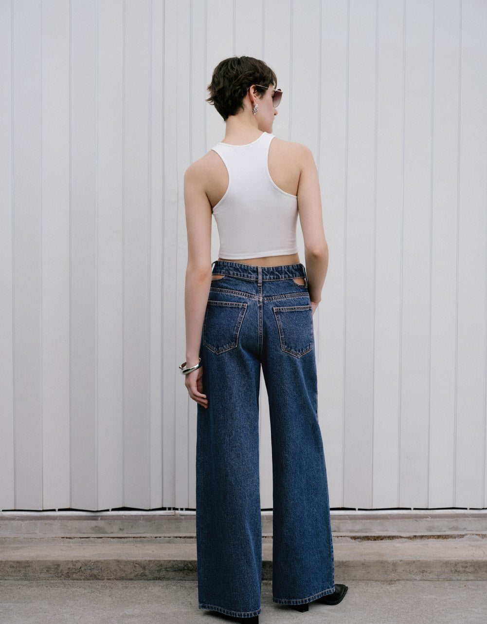 Crew Neck Short Tank Top