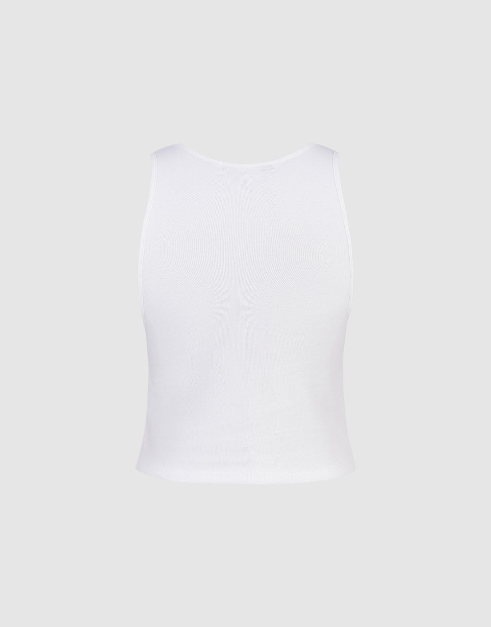 Crew Neck Short Tank Top