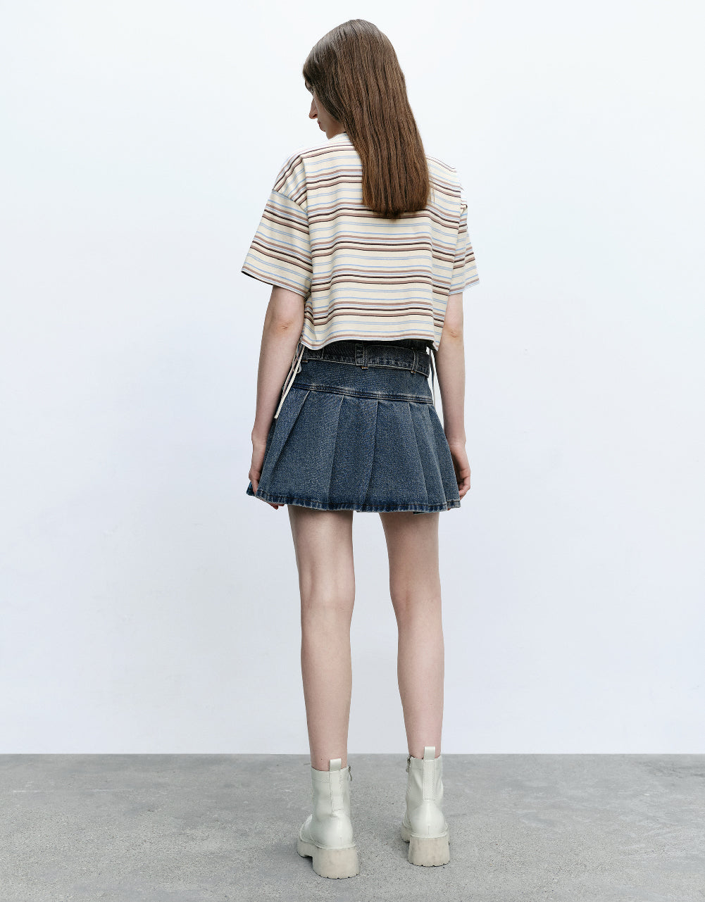 Striped Crew Neck T-Shirt