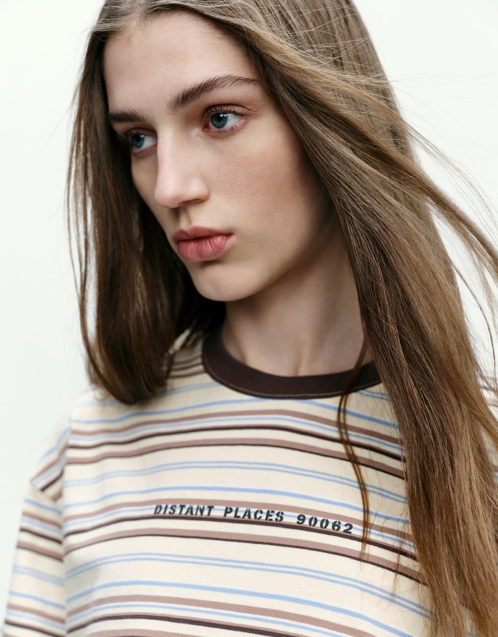 Striped Crew Neck T-Shirt