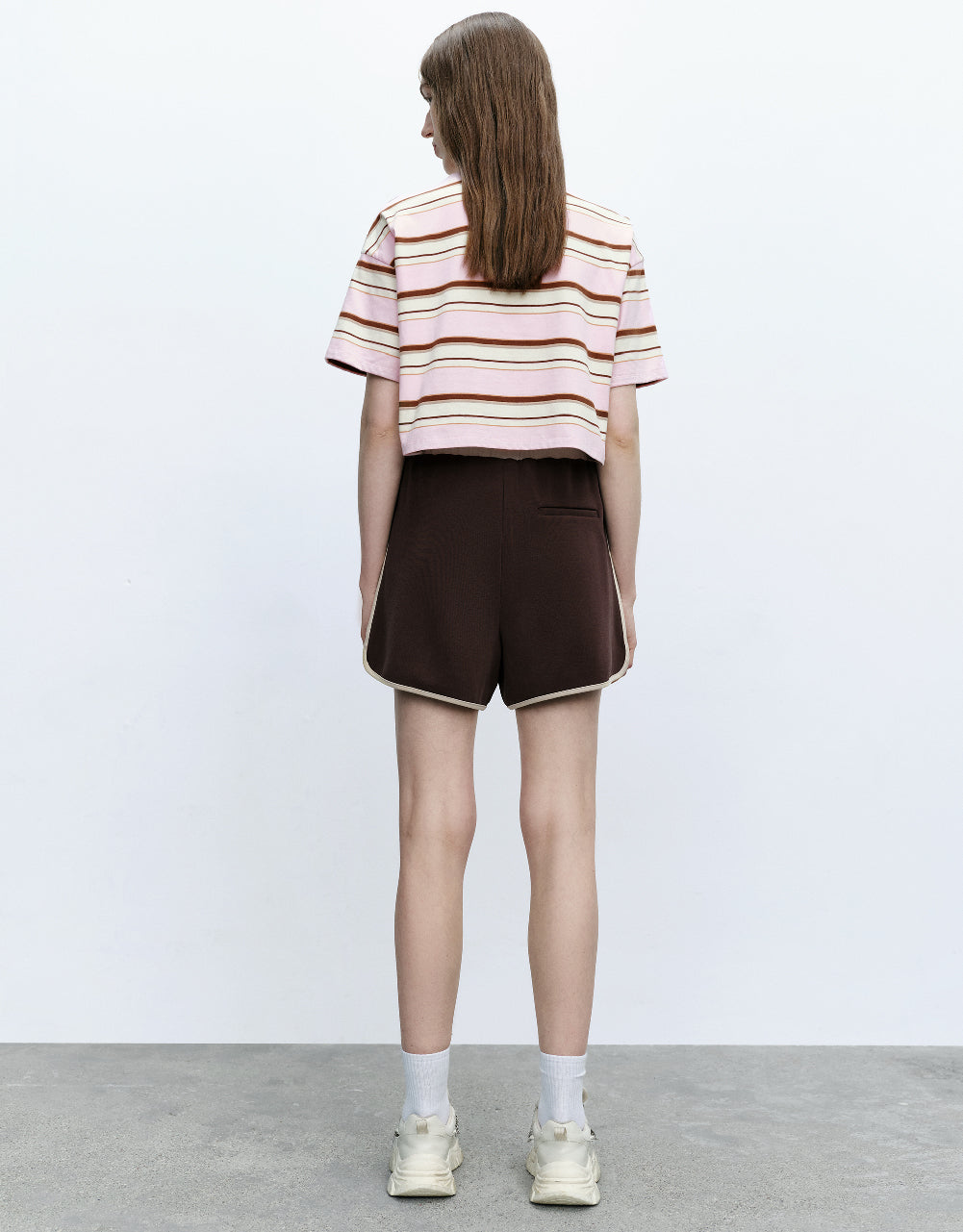 Striped Crew Neck T-Shirt