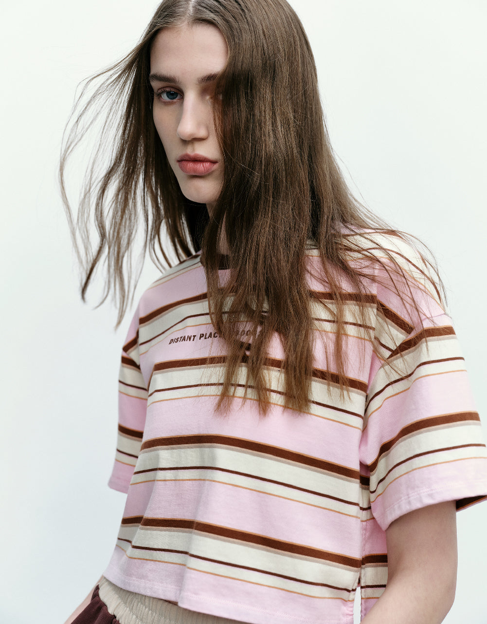 Striped Crew Neck T-Shirt