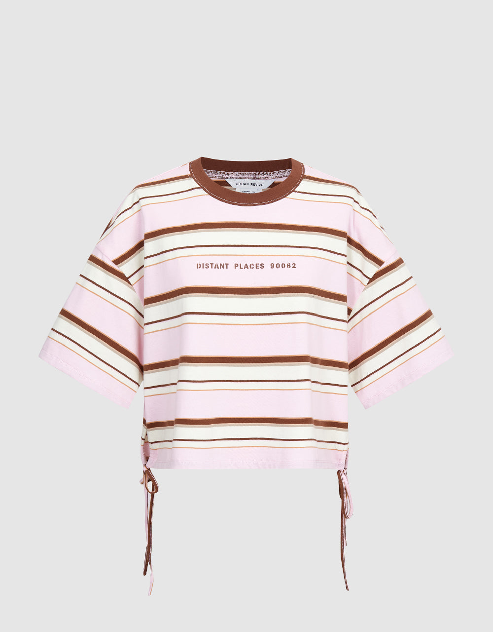 Striped Crew Neck T-Shirt