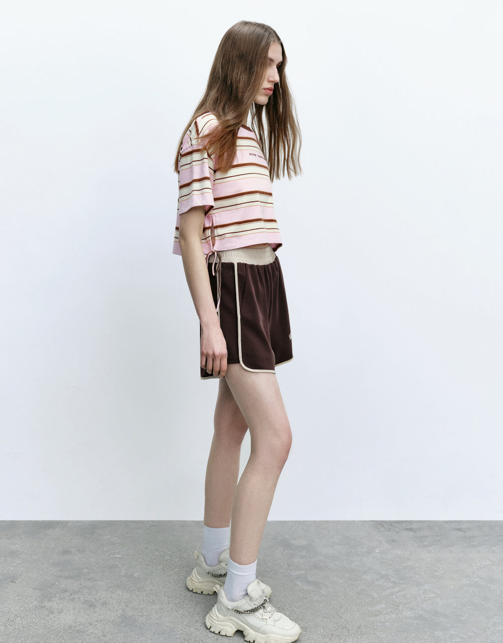 Striped Crew Neck T-Shirt