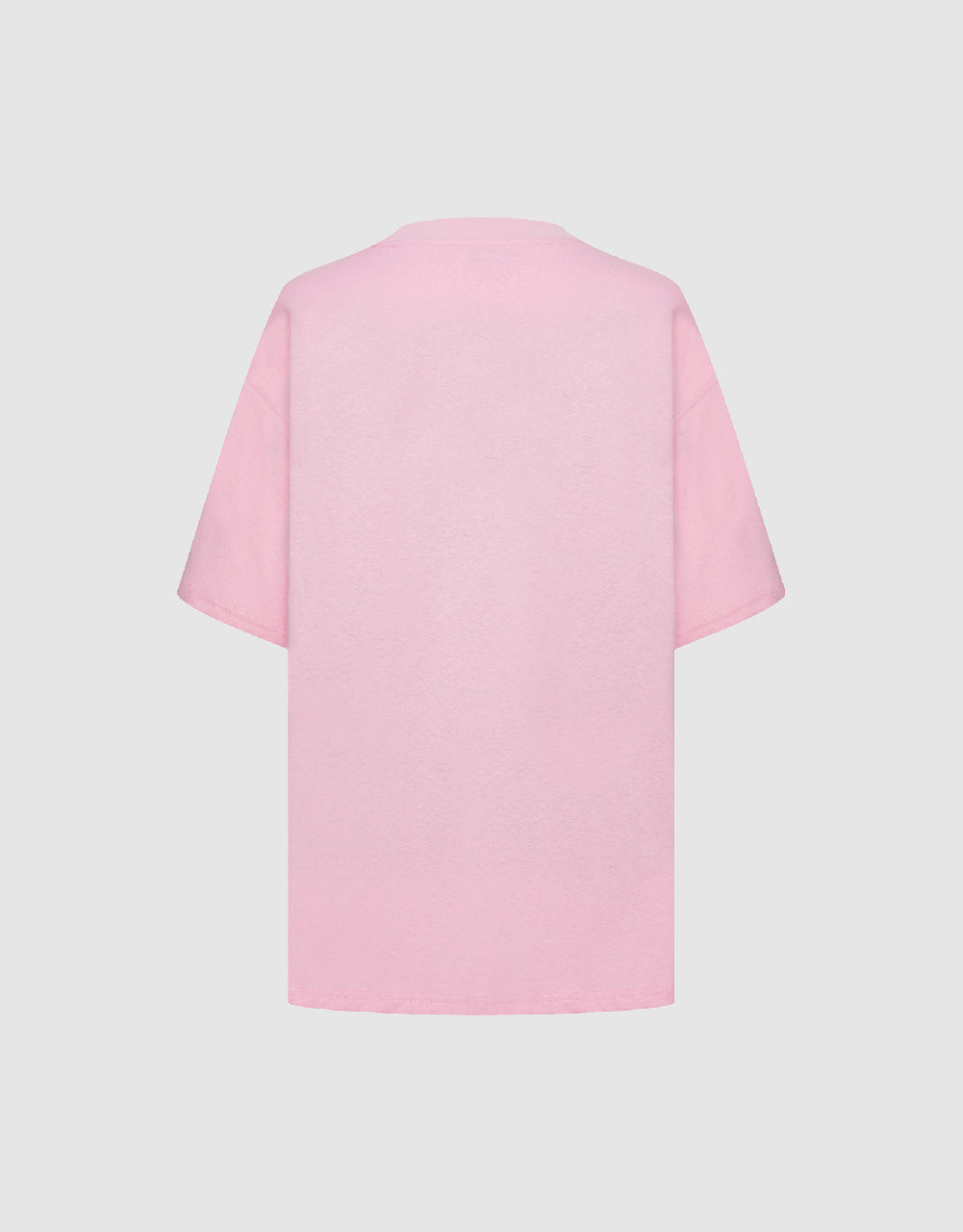 Drop Shoulder Sleeve T-Shirt With Necklace