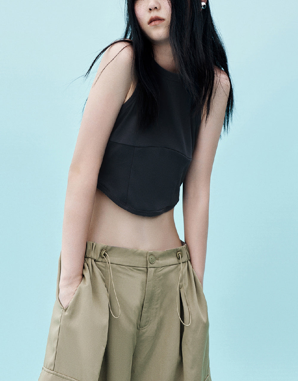 Crew Neck Tank Top