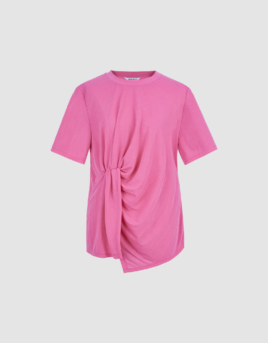 Crew Neck Skinny T-Shirt