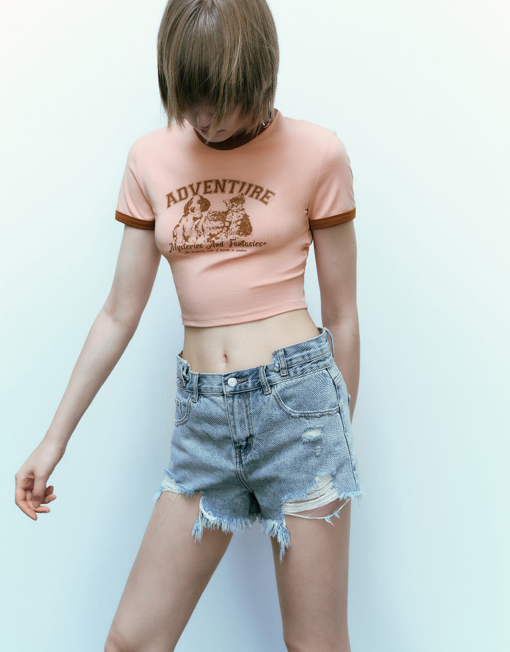 Pets Printed Skinny T-Shirt