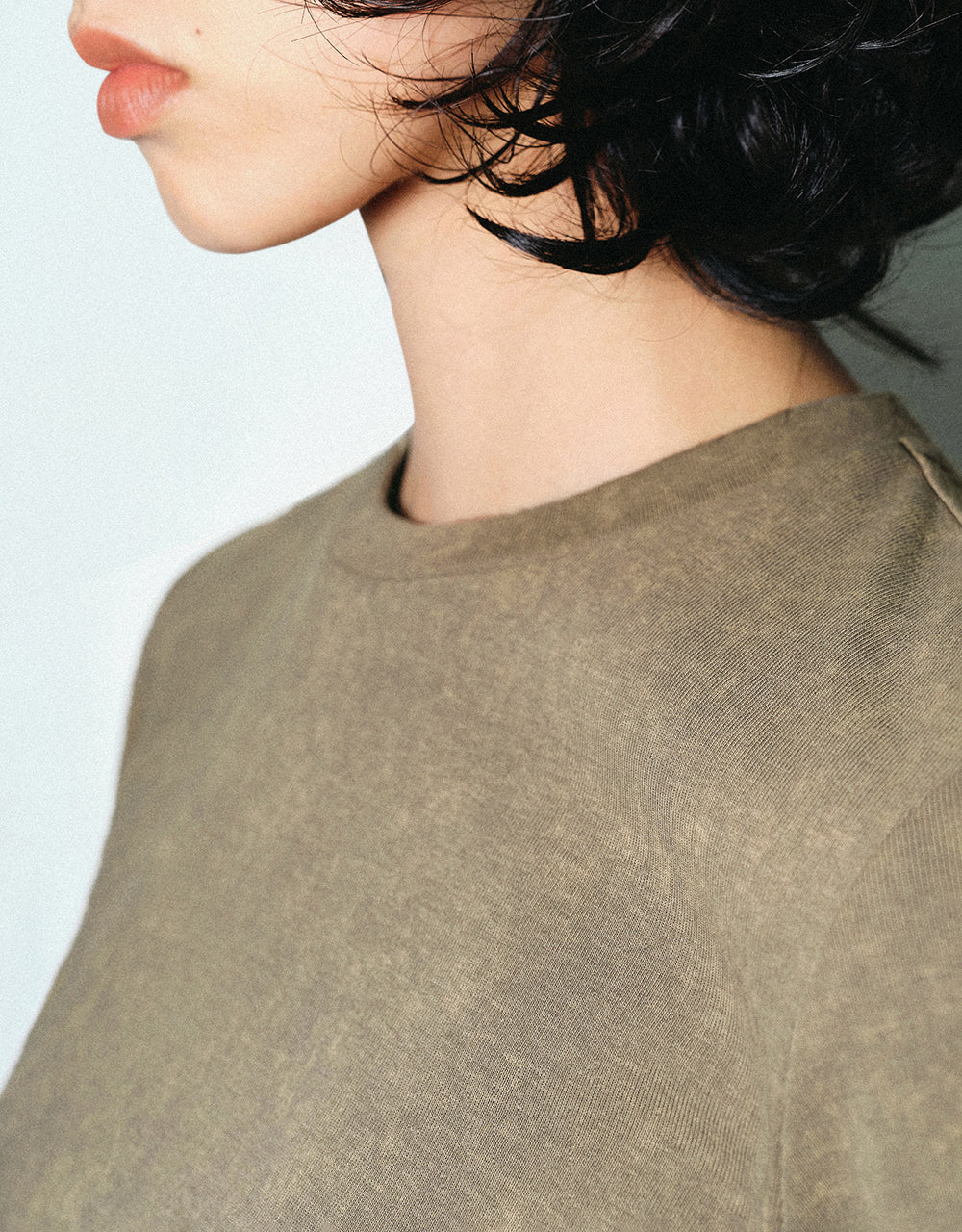 Crew Neck Skinny T-Shirt