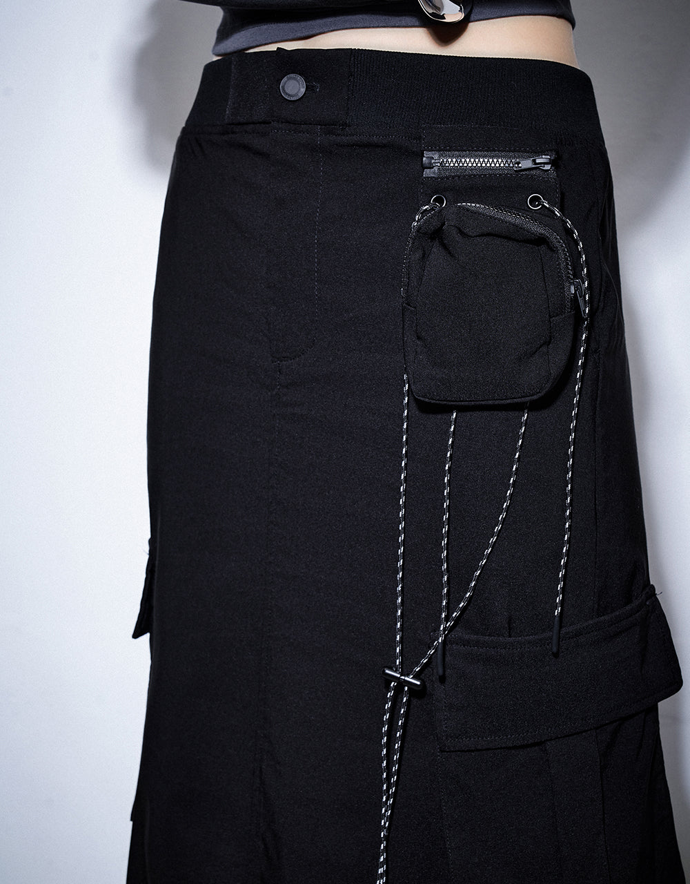 Midi A-Line Skirt