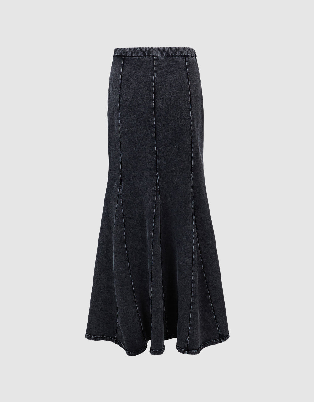 Maxi Knitted Fishtail Skirt