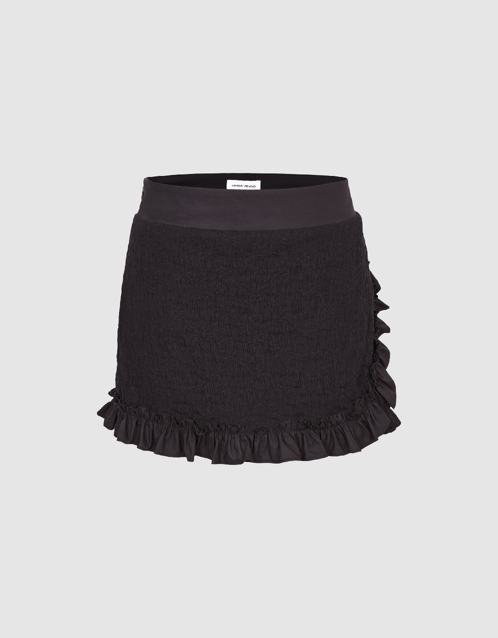 Frill Trim Mini Skirt