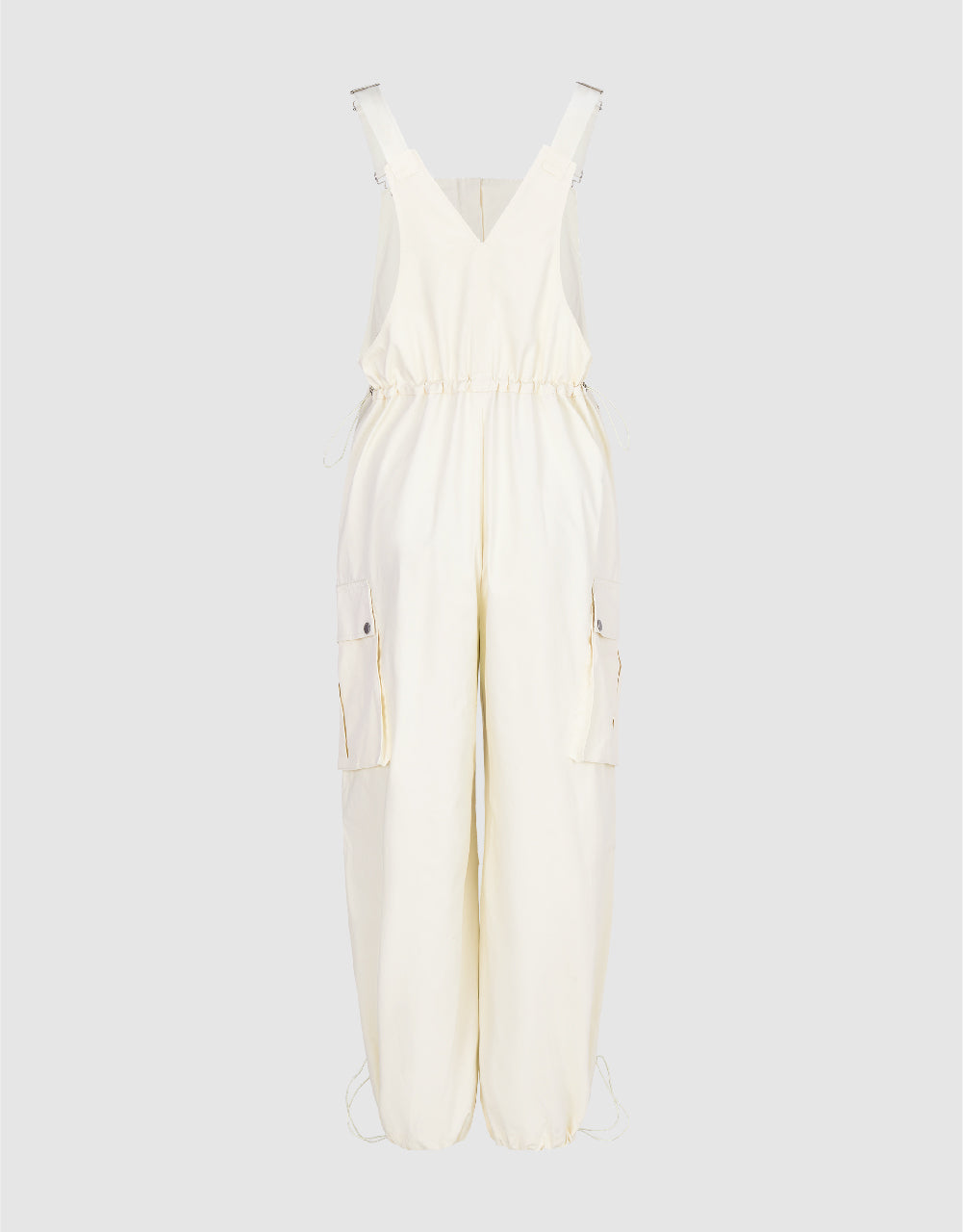 Drawstring Waist Jumpsuit