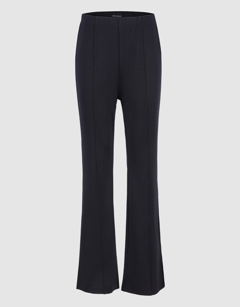 Knitted Extra Long Flare Pants
